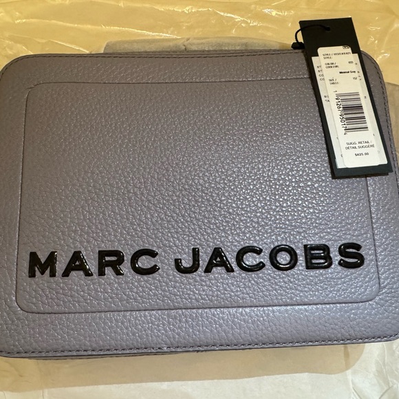 Marc Jacobs The Textured Logo Box Shoulder Bag - Picture 11 of 13